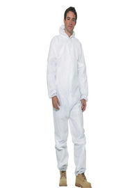 Disposable Non Woven Coverall S - 7XL With Elastic Hood / Wrist / Waist / Ankle