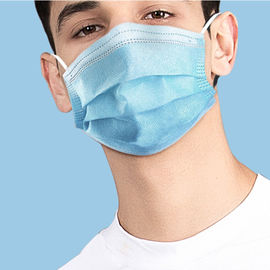 چین Anti Virus 3 Ply Surgical Face Mask , Disposable Nose Mask For Dust Free Workshop شرکت