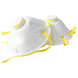 Personal Protective Dust Face Mask , Dust Protection Mask Polypropylene Material