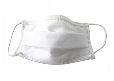 Anti Foaming Disposable Face Mask White Color  Weight 2.9 - 3,2g PP Material