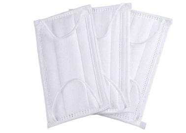 Anti Foaming Disposable Face Mask White Color  Weight 2.9 - 3,2g PP Material