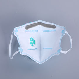 Blue Color Foldable Ffp2 Mask Personal Care For Milling Work / Construction