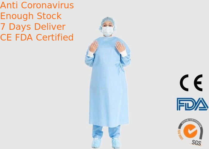Type 5 6 Microporous Disposable Protective Clothing For Hospital Operation Room