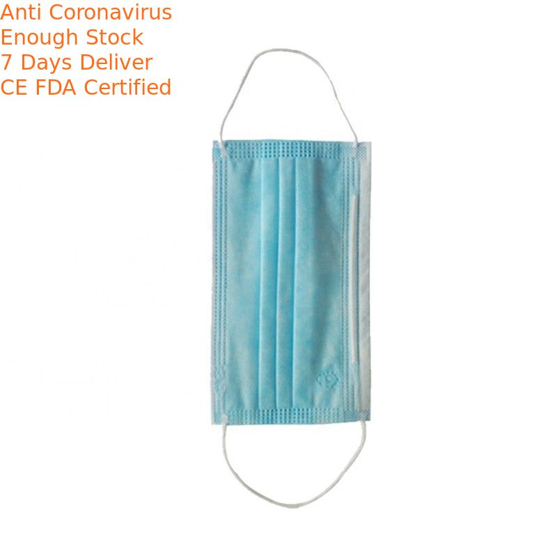 Odorless Disposable Face Mask Non Irritant Uniquely Designed Size 17.5 * 9.5cm